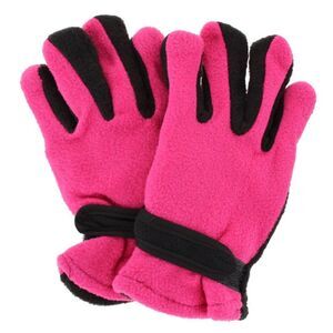 CTM Kids' 5-13 Insulated Fleece Winter Glove